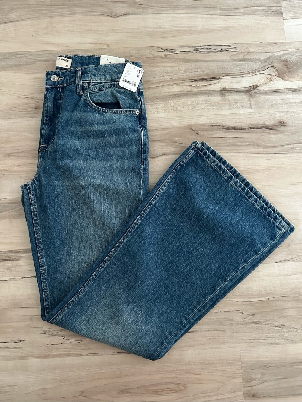 We the free mid rise flare jean